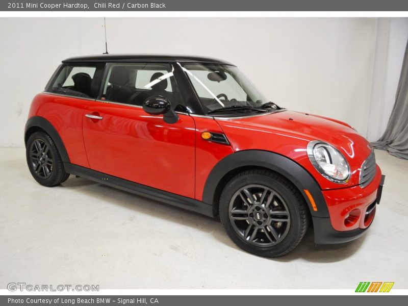 Chili Red / Carbon Black 2011 Mini Cooper Hardtop
