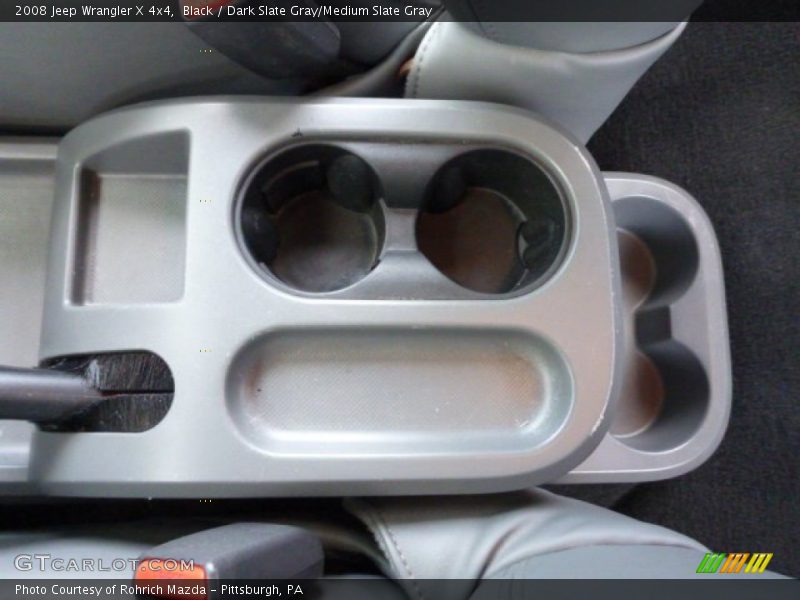Black / Dark Slate Gray/Medium Slate Gray 2008 Jeep Wrangler X 4x4
