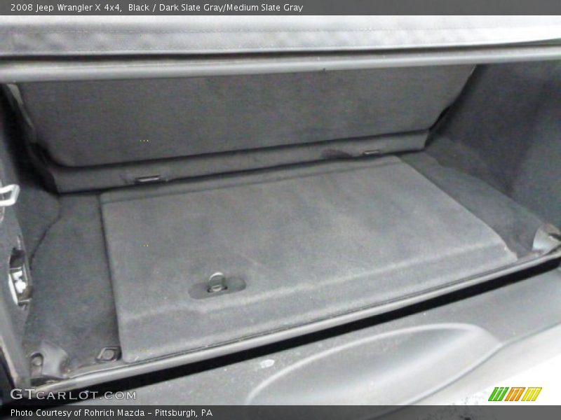 Black / Dark Slate Gray/Medium Slate Gray 2008 Jeep Wrangler X 4x4