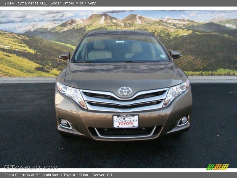 Golden Umber Mica / Ivory 2014 Toyota Venza XLE