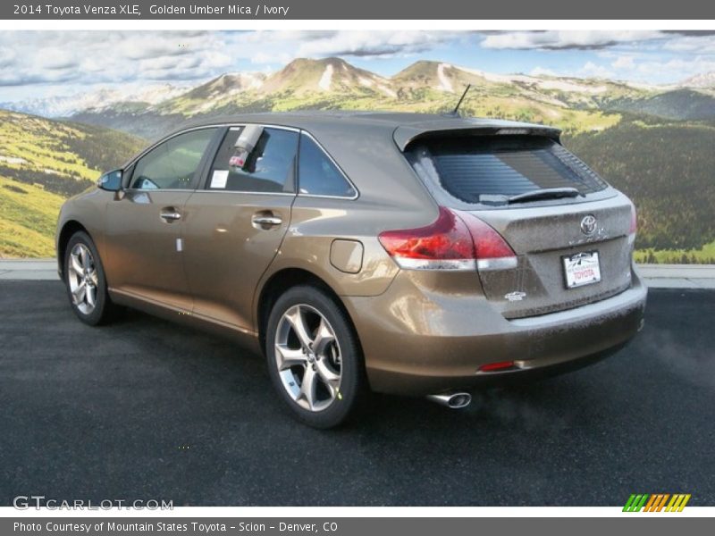 Golden Umber Mica / Ivory 2014 Toyota Venza XLE