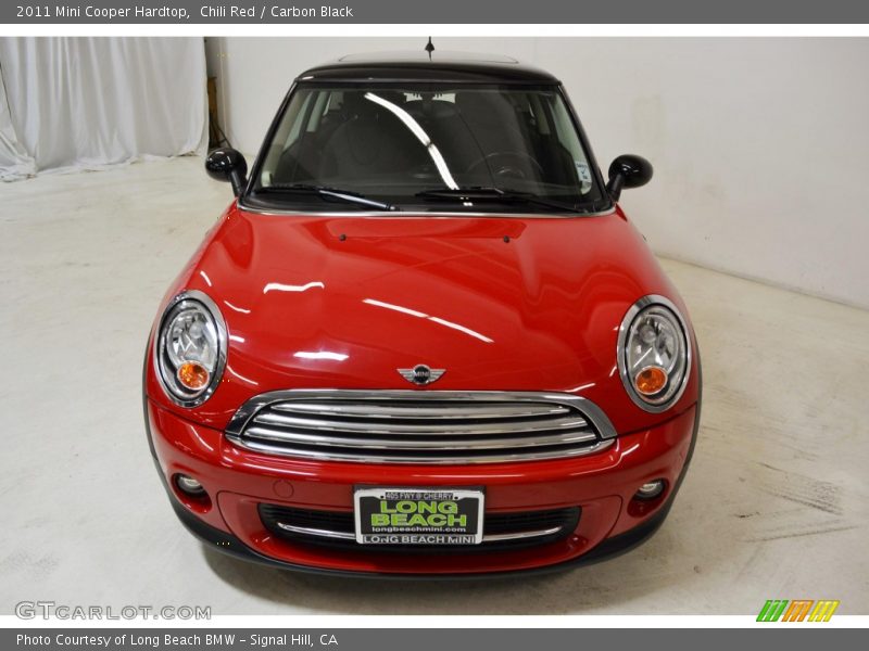 Chili Red / Carbon Black 2011 Mini Cooper Hardtop