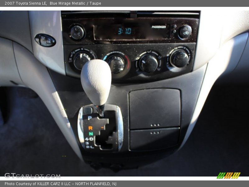 Blue Mirage Metallic / Taupe 2007 Toyota Sienna LE