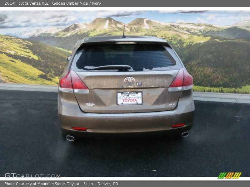 Golden Umber Mica / Ivory 2014 Toyota Venza XLE