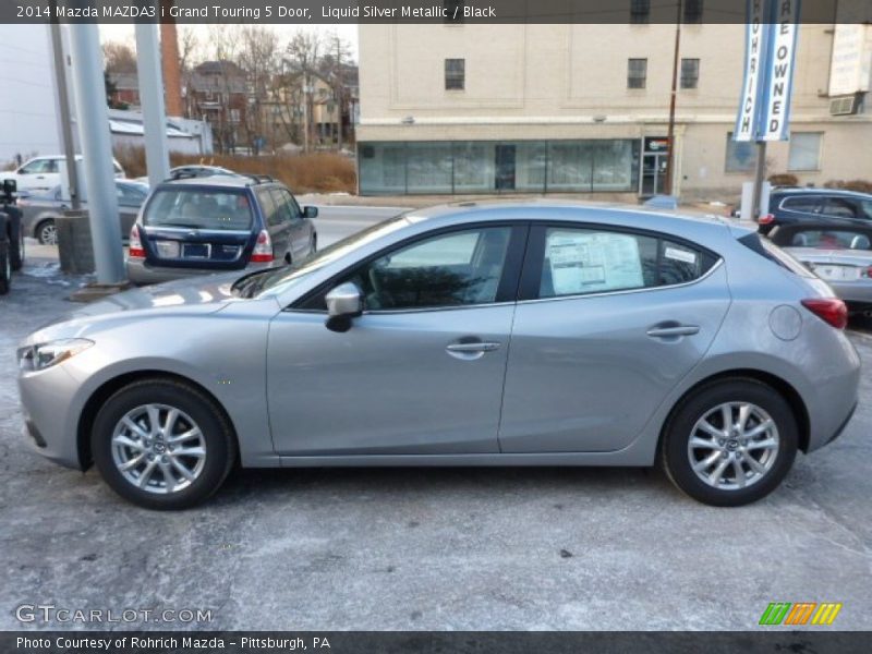  2014 MAZDA3 i Grand Touring 5 Door Liquid Silver Metallic