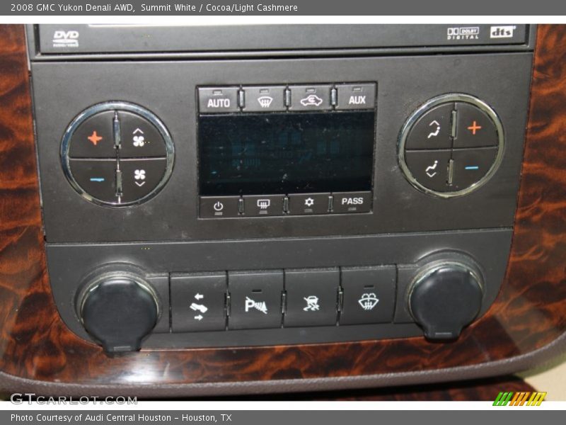 Summit White / Cocoa/Light Cashmere 2008 GMC Yukon Denali AWD