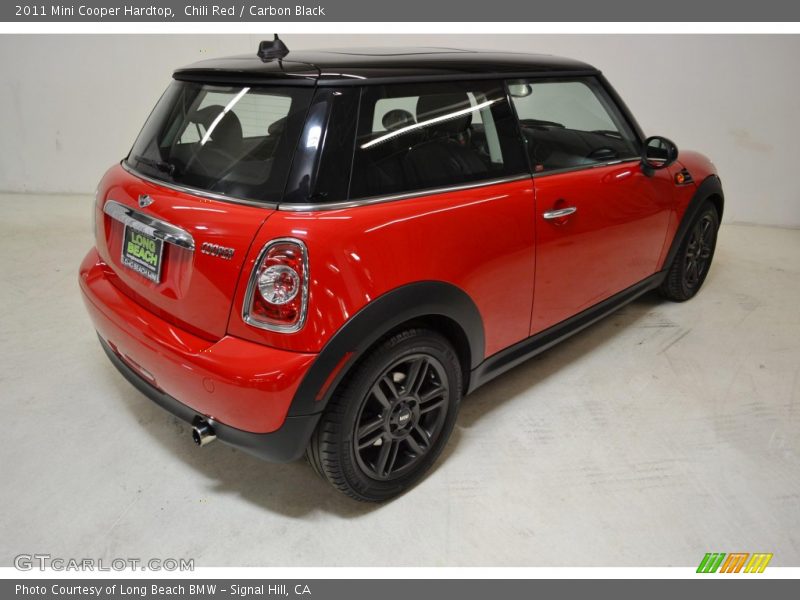 Chili Red / Carbon Black 2011 Mini Cooper Hardtop