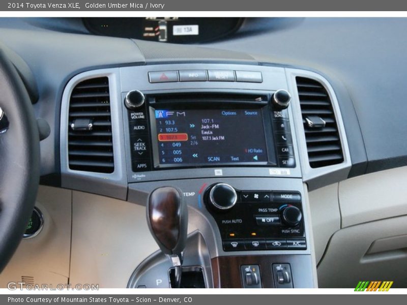 Golden Umber Mica / Ivory 2014 Toyota Venza XLE