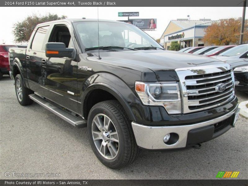 Tuxedo Black / Black 2014 Ford F150 Lariat SuperCrew 4x4