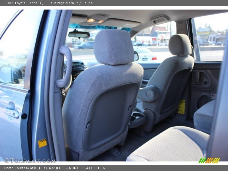 Blue Mirage Metallic / Taupe 2007 Toyota Sienna LE
