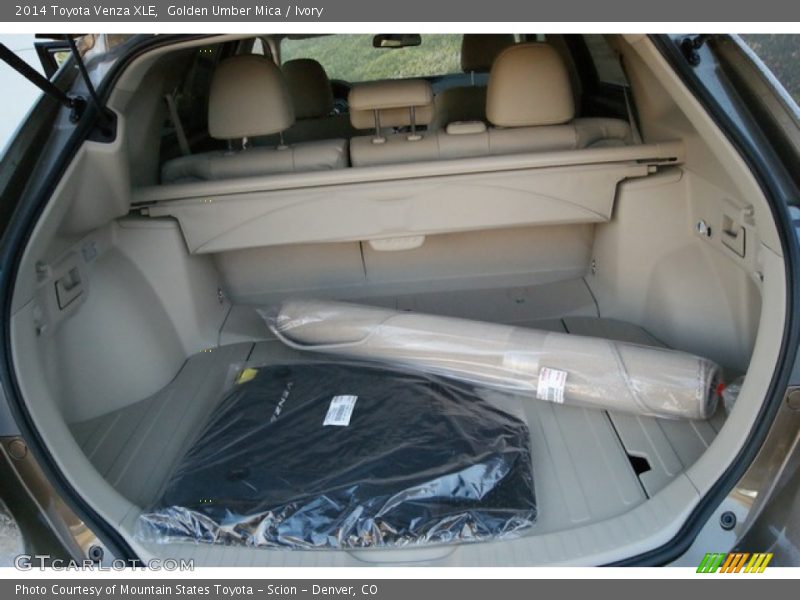 Golden Umber Mica / Ivory 2014 Toyota Venza XLE