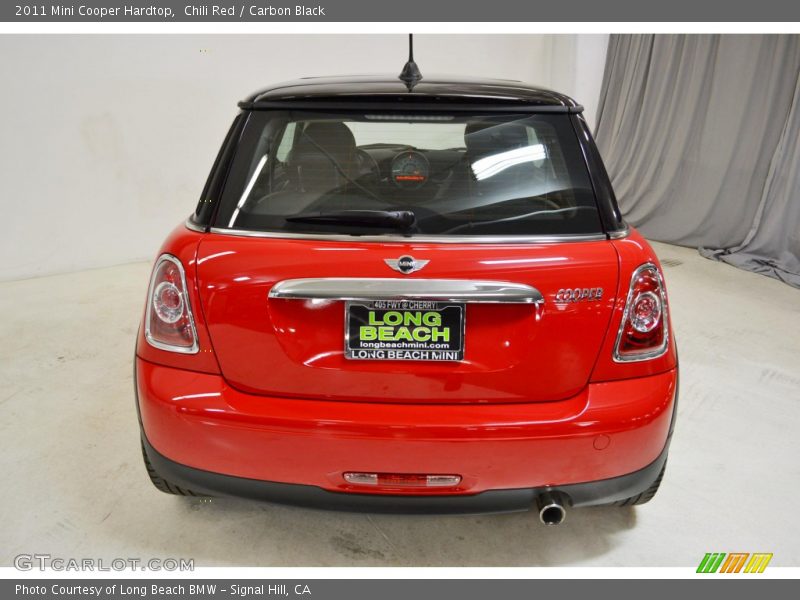 Chili Red / Carbon Black 2011 Mini Cooper Hardtop