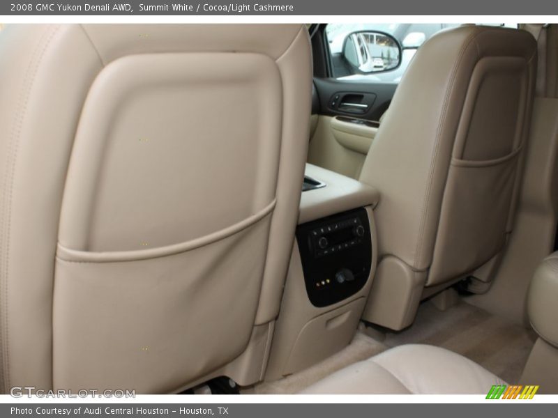 Summit White / Cocoa/Light Cashmere 2008 GMC Yukon Denali AWD