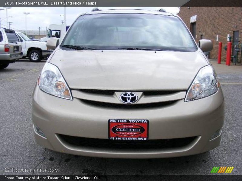 Desert Sand Mica / Taupe 2006 Toyota Sienna XLE