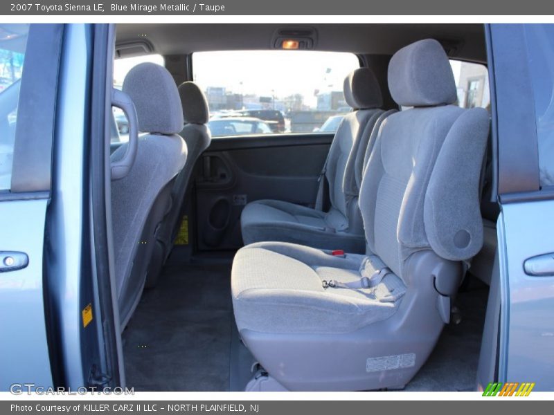 Blue Mirage Metallic / Taupe 2007 Toyota Sienna LE