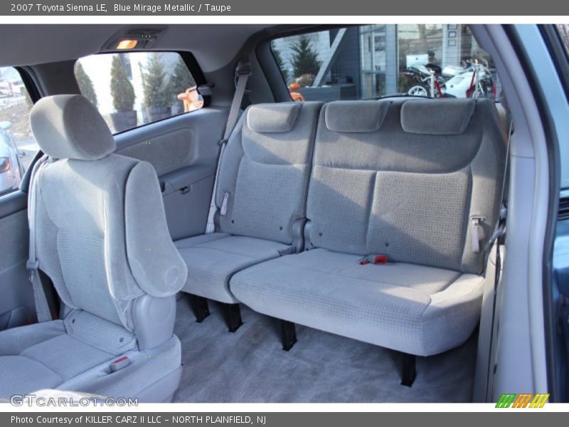 Blue Mirage Metallic / Taupe 2007 Toyota Sienna LE