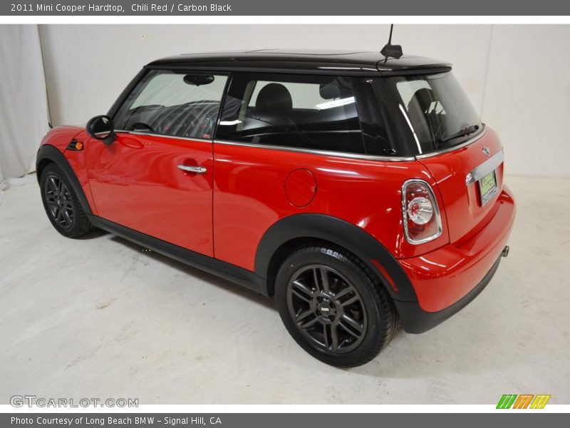 Chili Red / Carbon Black 2011 Mini Cooper Hardtop