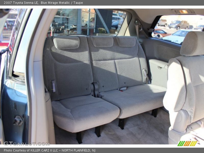 Blue Mirage Metallic / Taupe 2007 Toyota Sienna LE