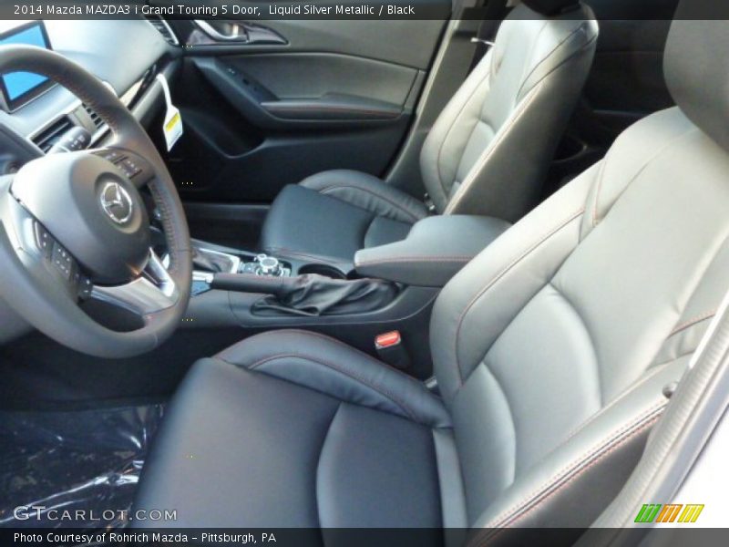 Front Seat of 2014 MAZDA3 i Grand Touring 5 Door