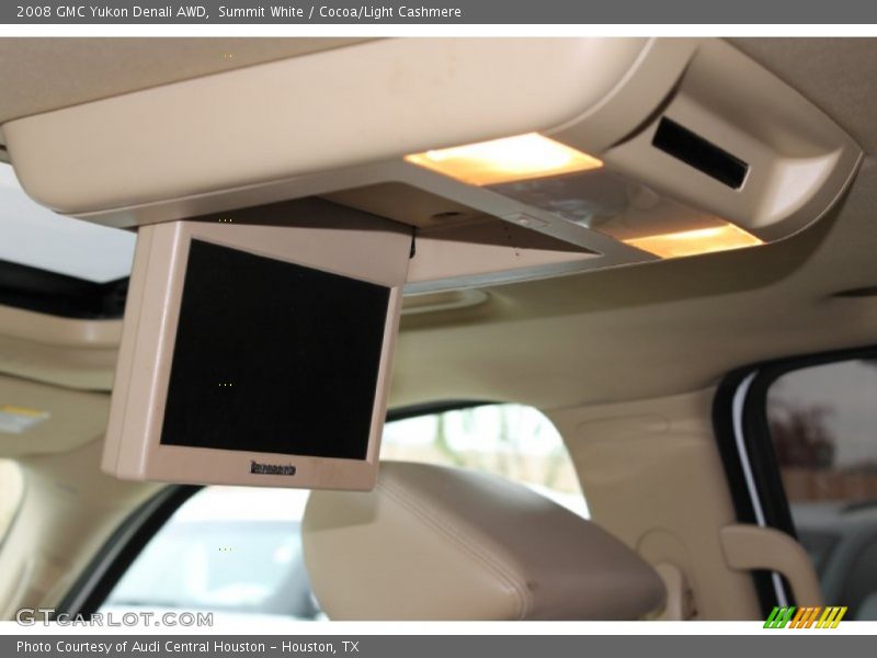 Summit White / Cocoa/Light Cashmere 2008 GMC Yukon Denali AWD