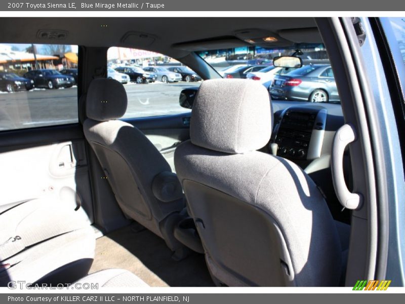 Blue Mirage Metallic / Taupe 2007 Toyota Sienna LE