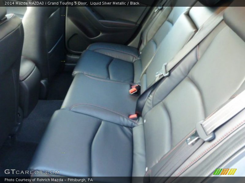 Rear Seat of 2014 MAZDA3 i Grand Touring 5 Door