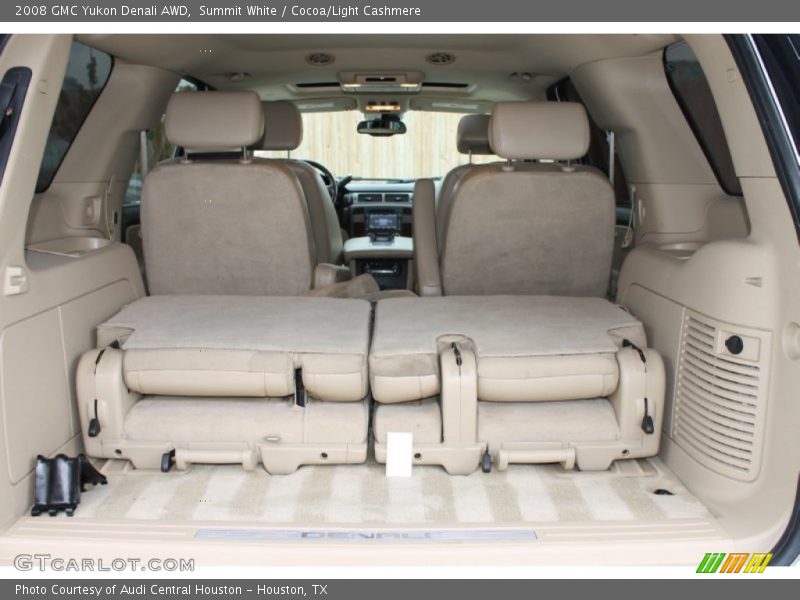 Summit White / Cocoa/Light Cashmere 2008 GMC Yukon Denali AWD