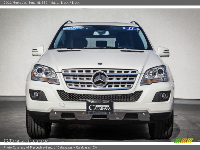 Black / Black 2011 Mercedes-Benz ML 350 4Matic