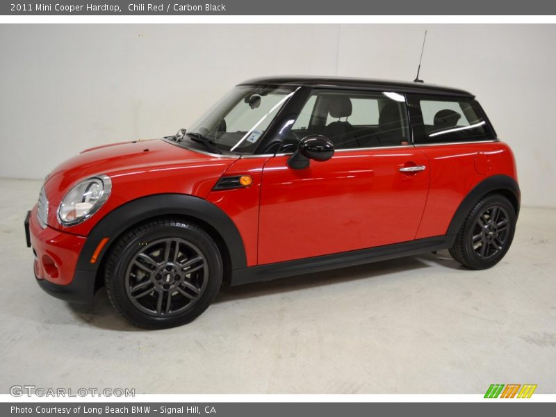 Chili Red / Carbon Black 2011 Mini Cooper Hardtop