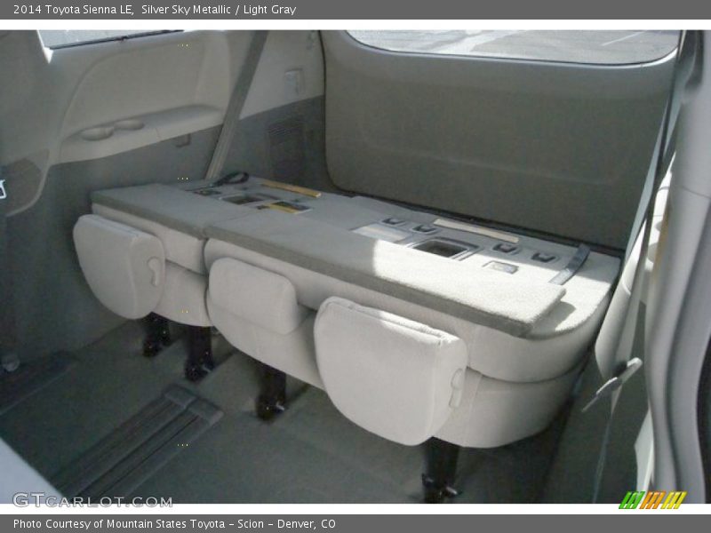 Silver Sky Metallic / Light Gray 2014 Toyota Sienna LE
