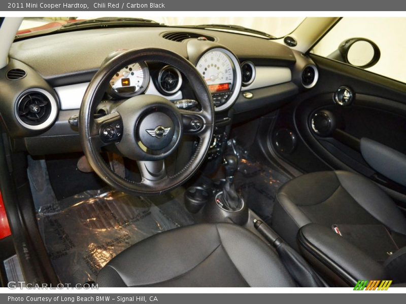 Chili Red / Carbon Black 2011 Mini Cooper Hardtop