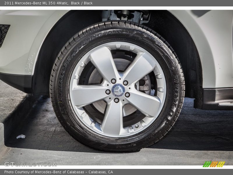 Black / Black 2011 Mercedes-Benz ML 350 4Matic