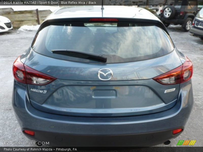 Blue Reflex Mica / Black 2014 Mazda MAZDA3 i Sport 5 Door