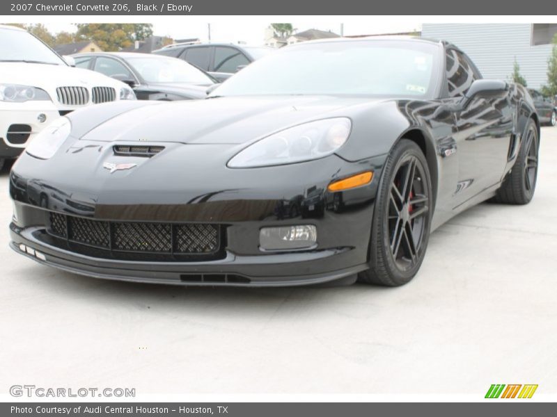 Black / Ebony 2007 Chevrolet Corvette Z06