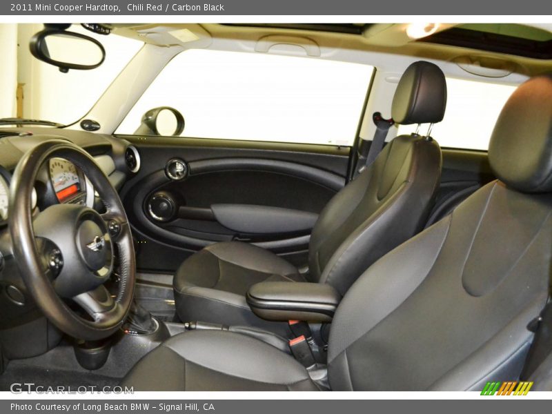 Chili Red / Carbon Black 2011 Mini Cooper Hardtop