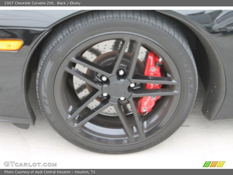 Black / Ebony 2007 Chevrolet Corvette Z06