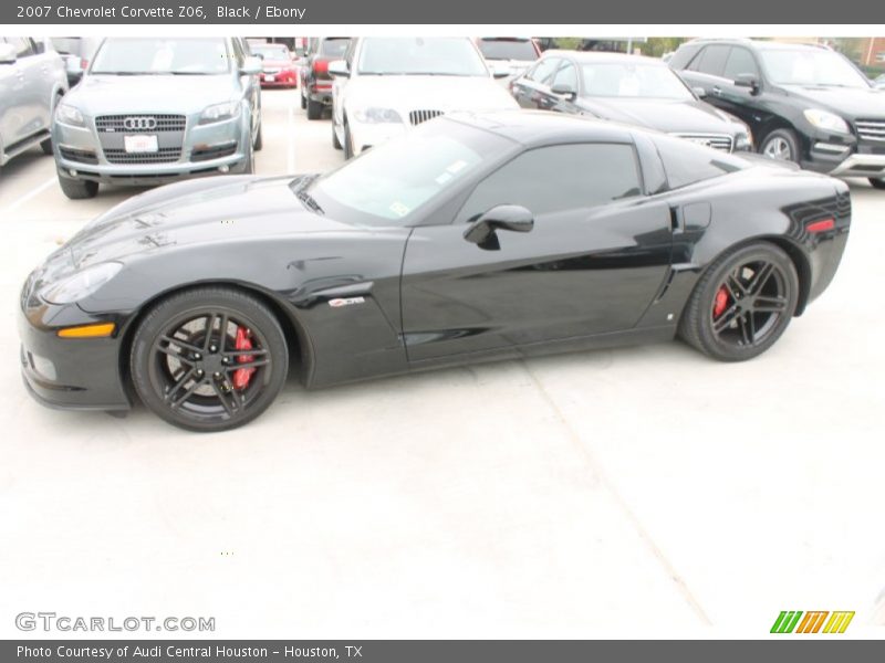 Black / Ebony 2007 Chevrolet Corvette Z06