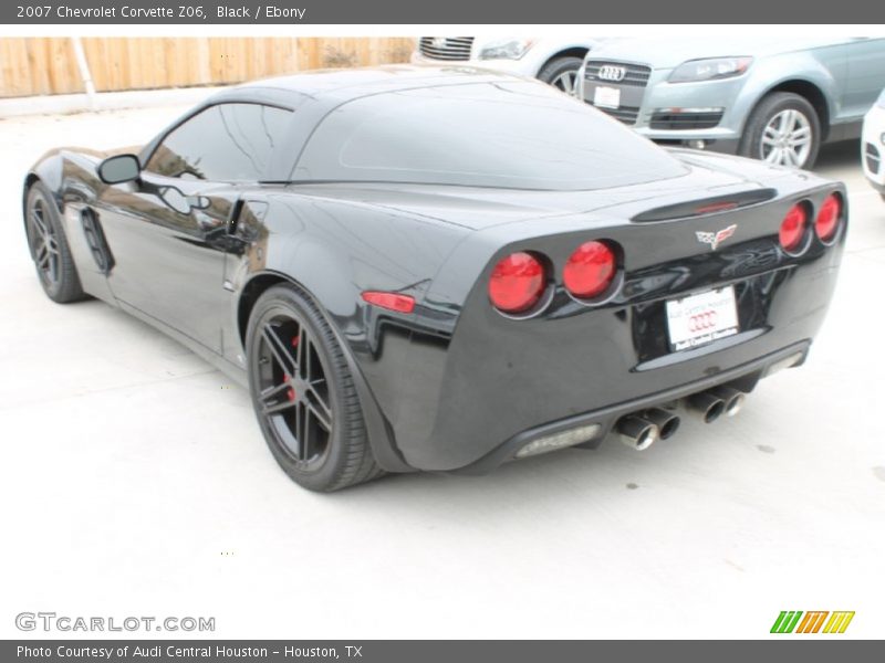 Black / Ebony 2007 Chevrolet Corvette Z06