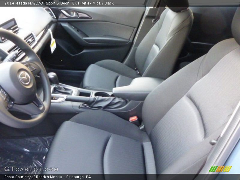 Front Seat of 2014 MAZDA3 i Sport 5 Door