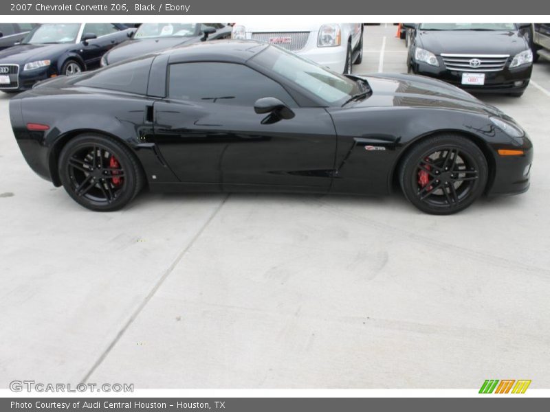 Black / Ebony 2007 Chevrolet Corvette Z06