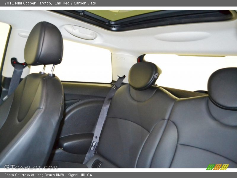 Chili Red / Carbon Black 2011 Mini Cooper Hardtop
