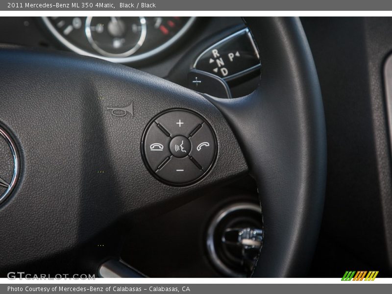 Black / Black 2011 Mercedes-Benz ML 350 4Matic