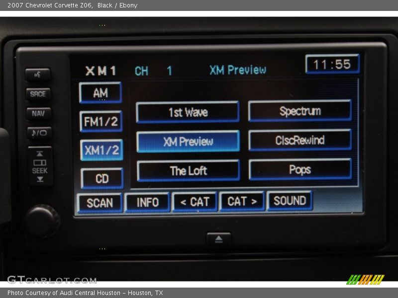 Black / Ebony 2007 Chevrolet Corvette Z06