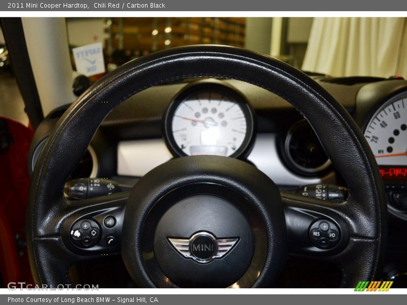Chili Red / Carbon Black 2011 Mini Cooper Hardtop