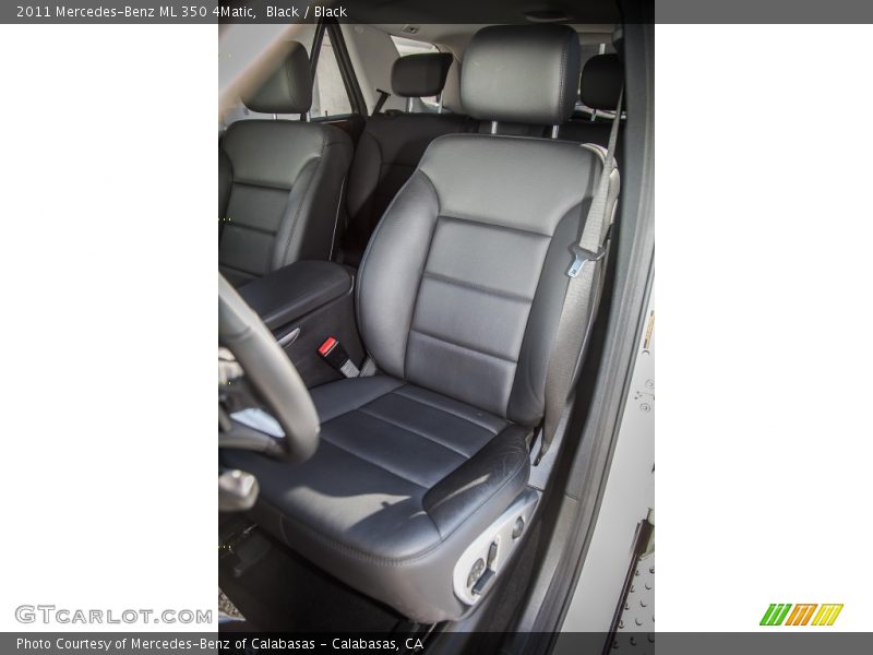 Black / Black 2011 Mercedes-Benz ML 350 4Matic