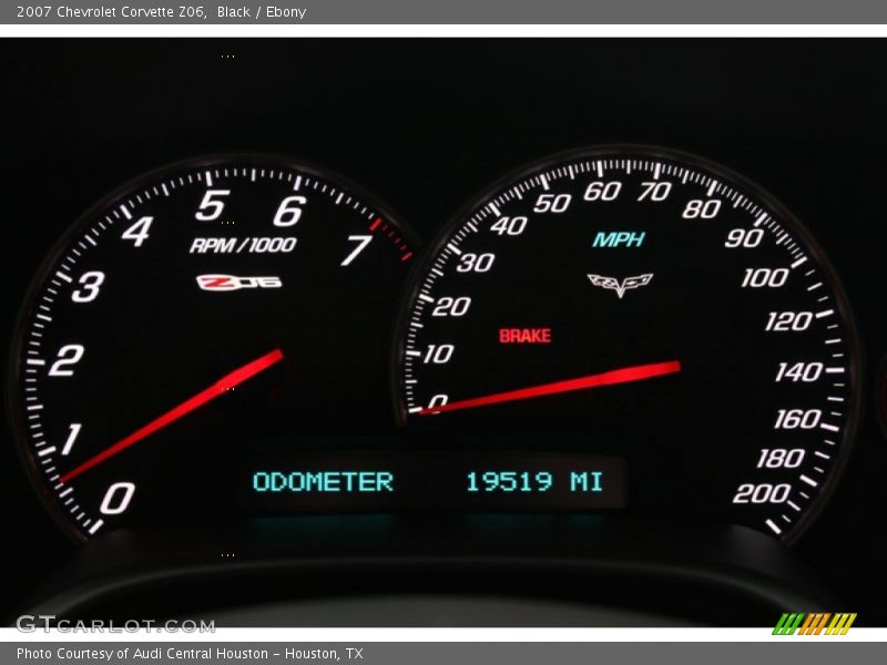 Black / Ebony 2007 Chevrolet Corvette Z06