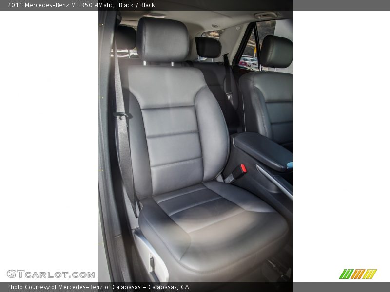 Black / Black 2011 Mercedes-Benz ML 350 4Matic