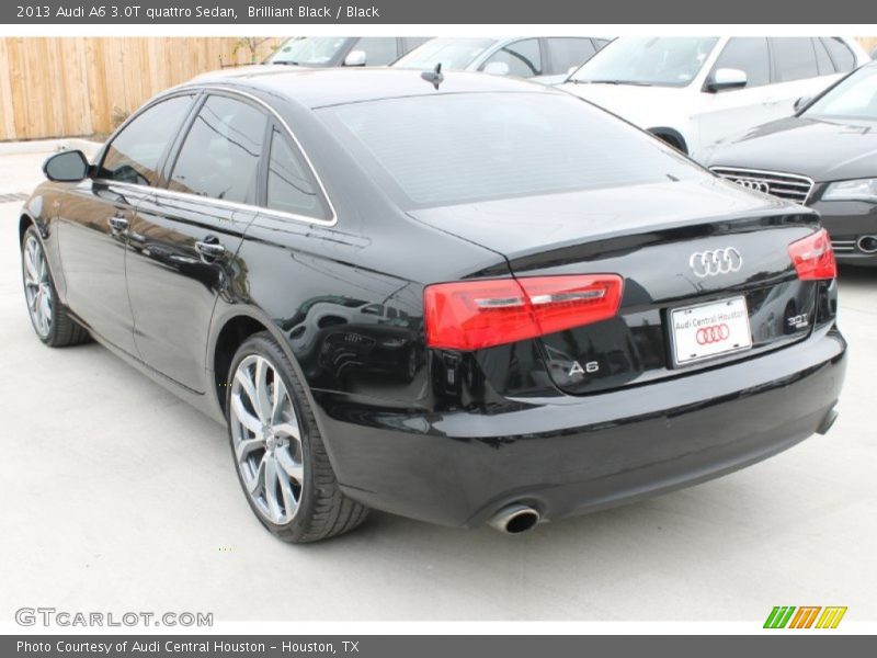 Brilliant Black / Black 2013 Audi A6 3.0T quattro Sedan