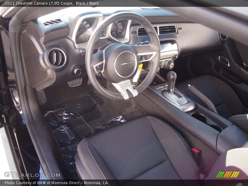 Black / Black 2011 Chevrolet Camaro LT/RS Coupe