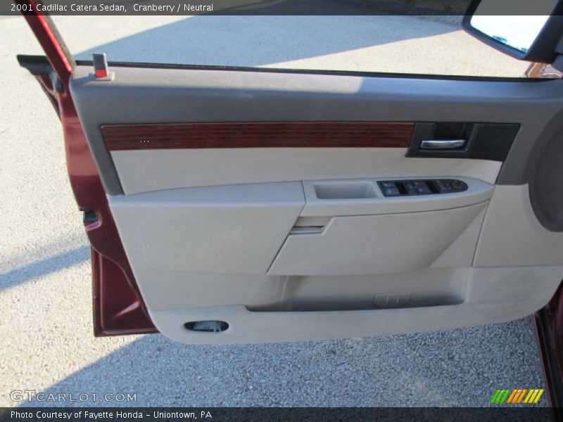 Cranberry / Neutral 2001 Cadillac Catera Sedan